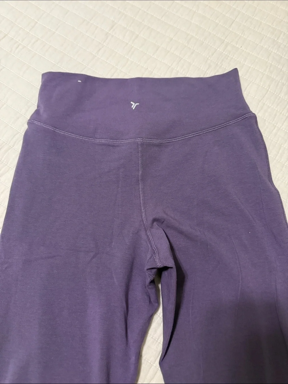Old Navy Girls Size XL 14/16 Purple Boot-Cut Yoga Pants (high rise flare)